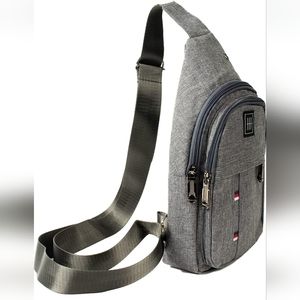 Westend Crossbody Canvas SlingBack Backpack